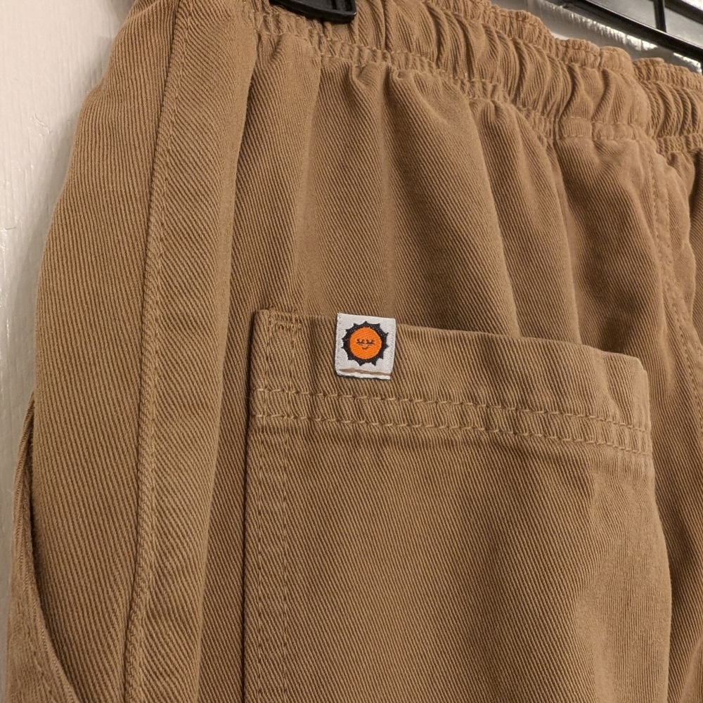 Big Bud Press Wide Leg Cargo Pants in Brown - Picture 7 of 15